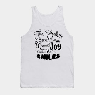 The Baker Spreading Love Dark Font Tank Top